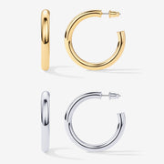 Round Chunky HoopsEarrings – view 102