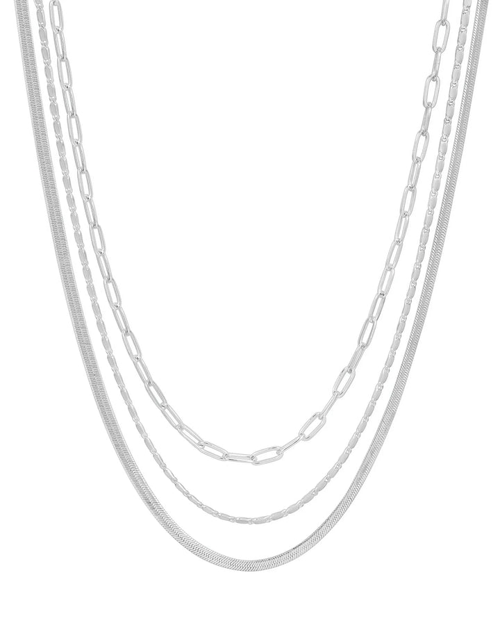 Layered Chain Necklace – view 2
