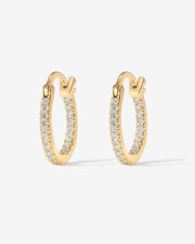 Vermeil Slim Inside-Out HoopsEarrings – view 12