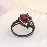 Calindra Rosethorne Ring | Black Finish – view 4