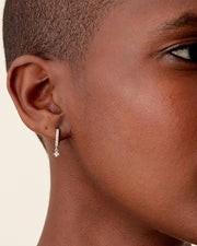 Round Drop HuggiesEarrings – view 9