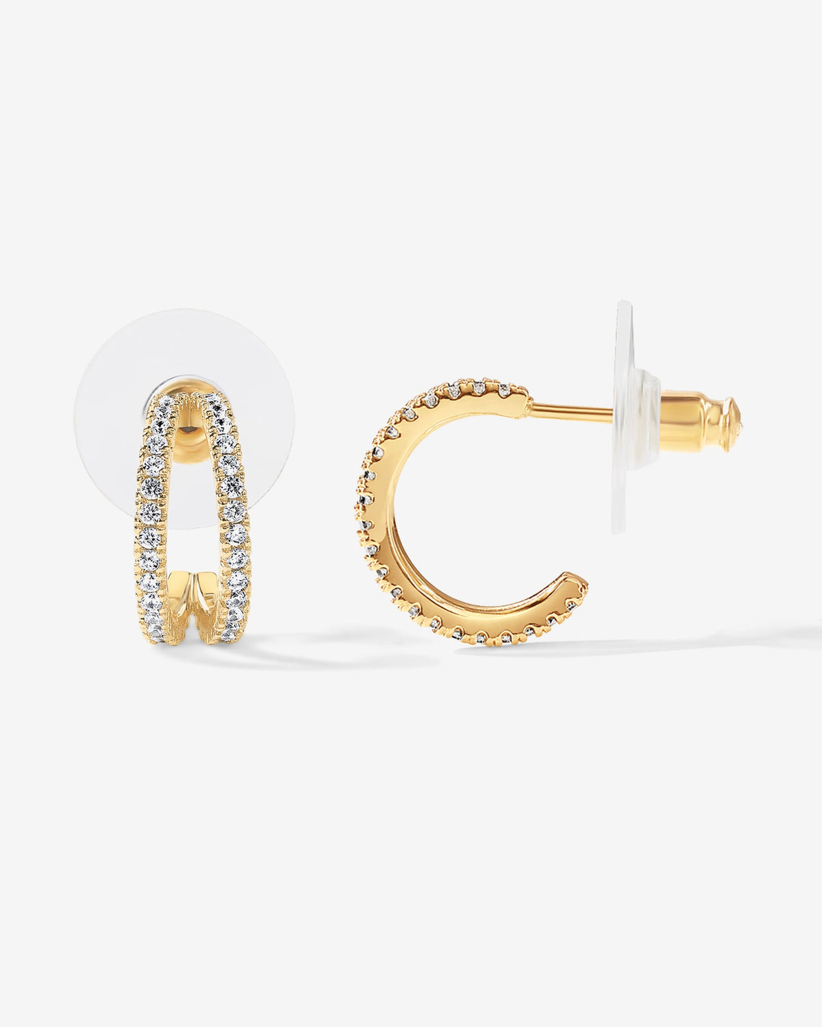 Double Trouble HoopsEarrings