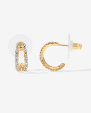 Double Trouble HoopsEarrings