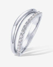 Wavy Split Ring – view 6