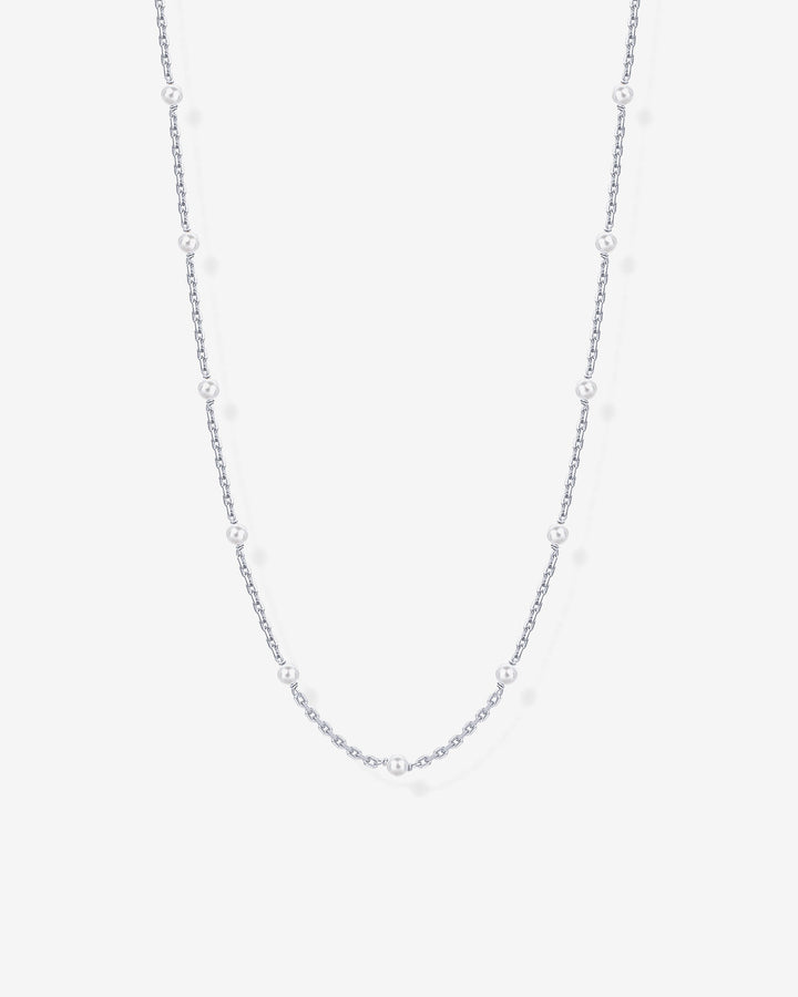 Pearl Station Chain Necklace – view 2