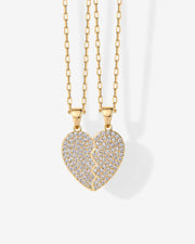 Heart Pendant Necklace Set – view 7