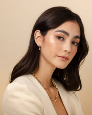 Drop Pear HoopEarrings – view 4