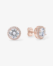 Large Halo StudsEarrings – view 3