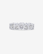 Eternal Heart-Cut Eternity Ring – view 6