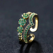 Nerisse Valgarde Ring | Gold – view 2