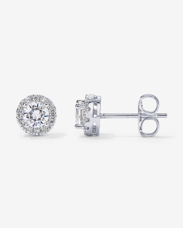 Small Halo StudsEarrings – view 2