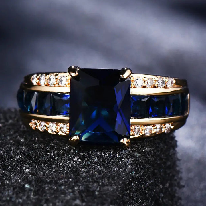 Kassira Bluemont Ring | Gold – view 2