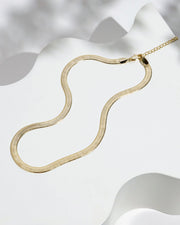 Snake Chain Adjustable Necklace – view 6