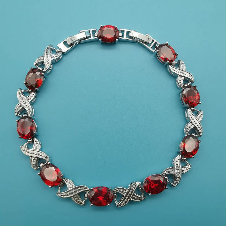 Alendra Flameaux Bracelet | White Gold – view 2