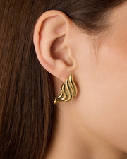Croissant Stud Earrings – view 3
