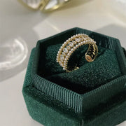 Elodie Vance Ring Set | Gold – view 3