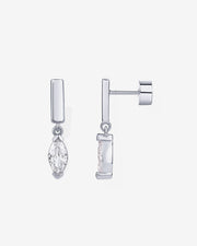 Bar Drop Dangle ScrewbacksEarrings – view 2