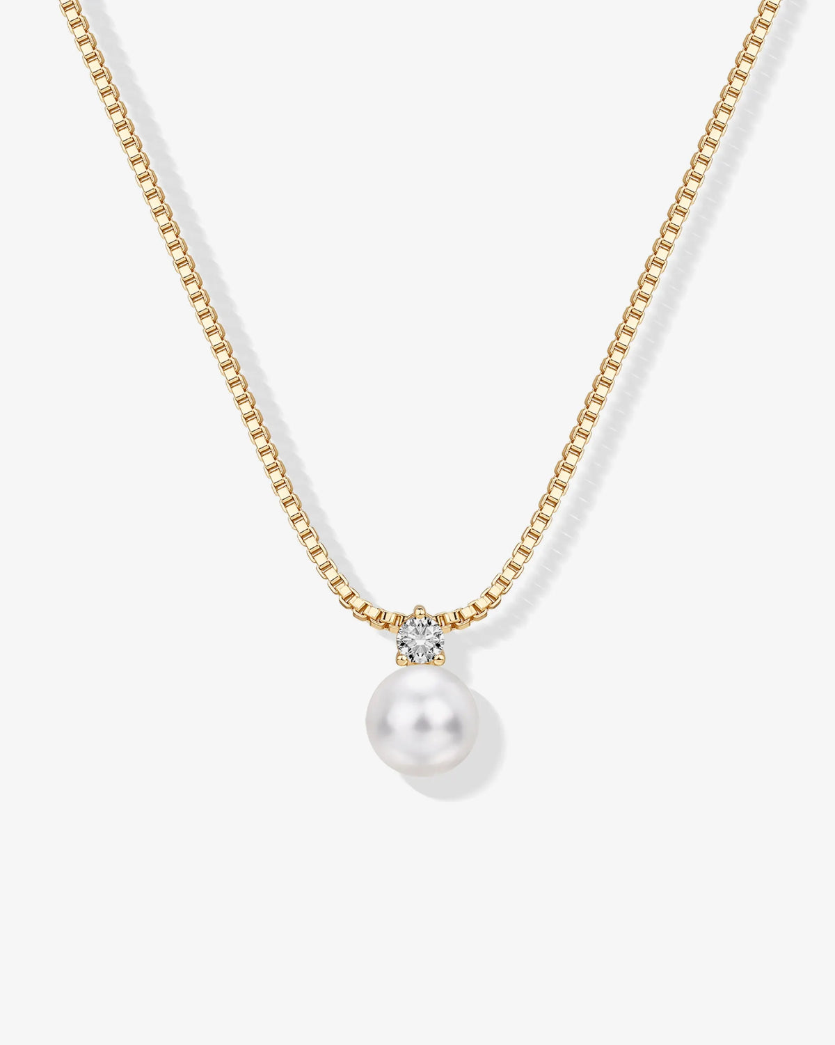 Bridal Pearl Pendant Necklace