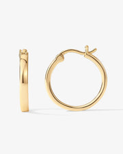Square Tube HoopsEarrings – view 2