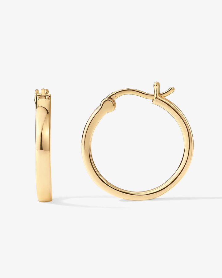 Square Tube HoopsEarrings – view 2