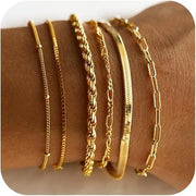 Isabella Vernetta bracelet set | White Gold – view 2