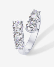 Nut Crossover Chunky Ring – view 2