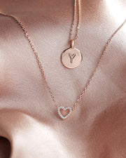 Open Heart Necklace – view 8