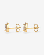 Pear Halo StudsEarrings – view 8