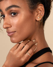 Lotus Screw Back StudEarrings – view 4