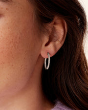 Vermeil Slim Inside-Out HoopsEarrings – view 19