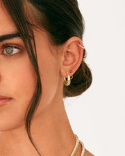 Boho Colored Half Hoop Earrings – view 27