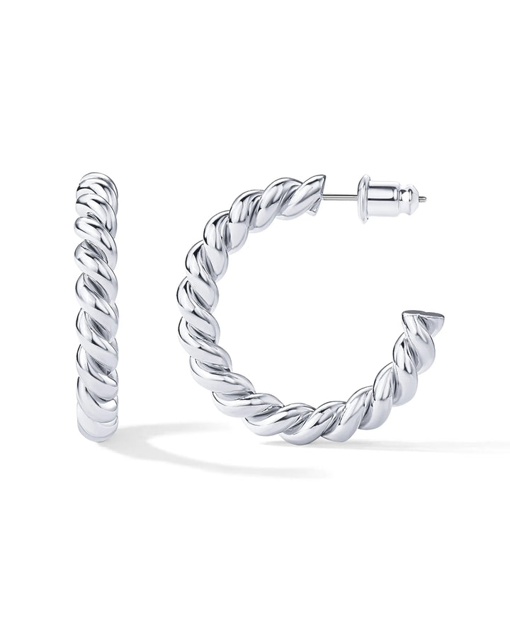 Rope HoopsEarrings – view 2