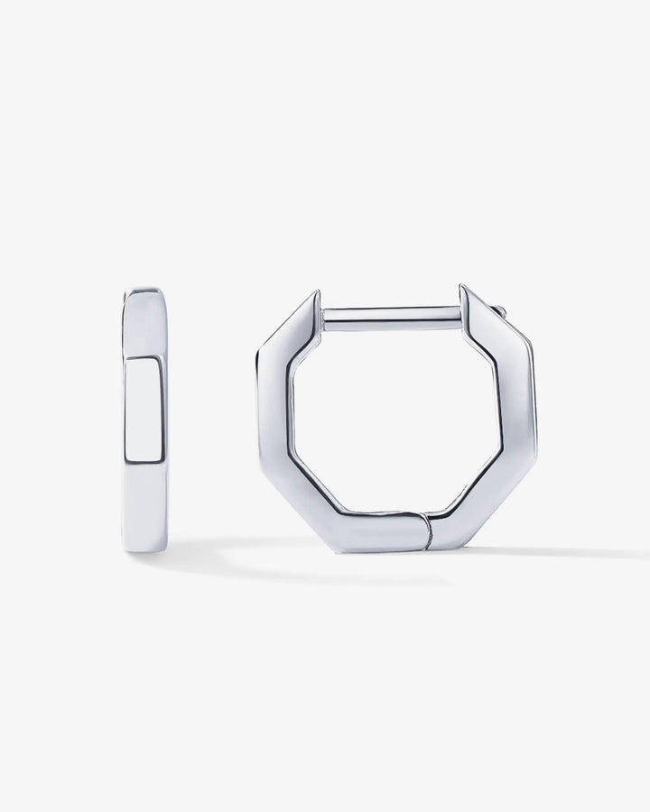 Geometric HuggiesEarrings