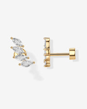 Marquise Cascade Earrings – view 3