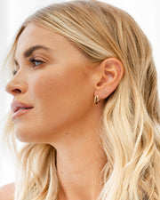 Double Split HoopsEarrings – view 4