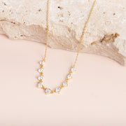 Cubic Zirconia Chain Necklace – view 5