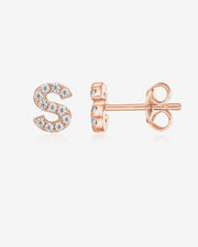 Gemma Initial StudsEarrings – view 56