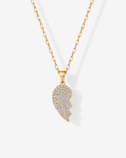 Heart Pendant Necklace Set – view 9