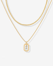 Singapore Initial Layering Necklace – view 51