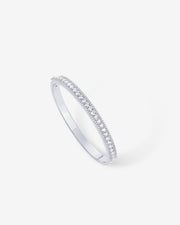 Classic Cubic Zirconia Bangle Bracelet – view 6