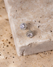 Large Halo StudsEarrings – view 12