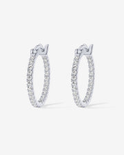 Slim Inside-Out HoopsEarrings – view 24