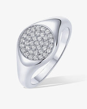 Thin Signet Ring – view 2