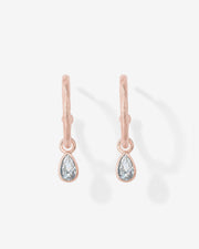 Drop Pear HoopEarrings – view 12