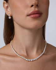 Graduated Tennis Necklace – view 3