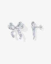 Coquette Bow Stud Earrings – view 2