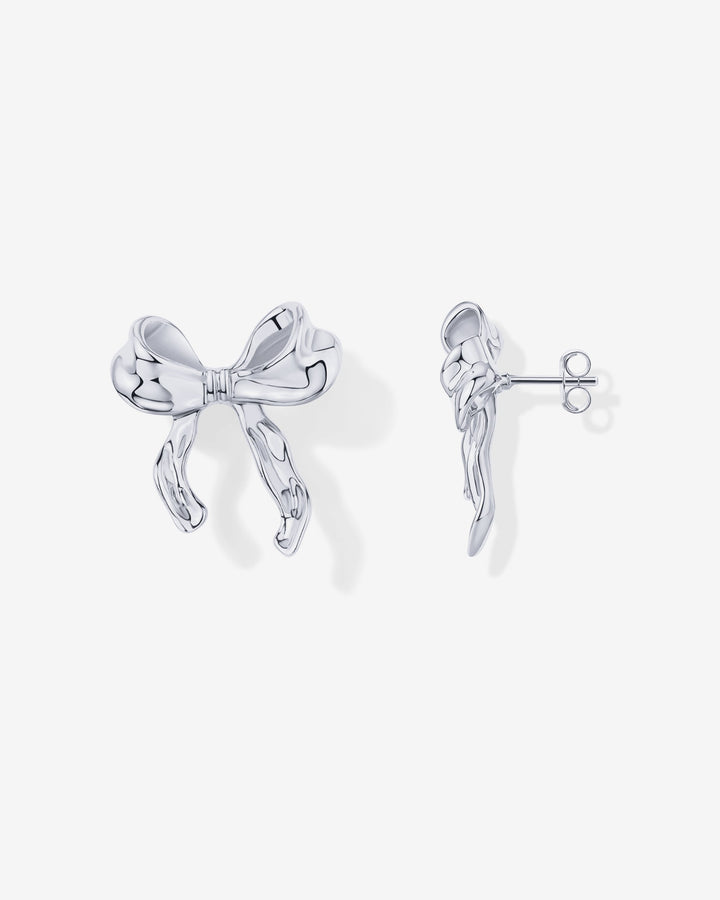 Coquette Bow Stud Earrings – view 2