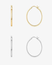 Square Tube HoopsEarrings – view 3