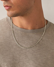 Thick Super Flat Curb Link Chain Necklace – view 16