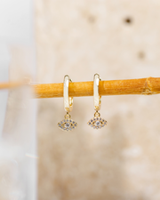 Evil Eye HuggiesEarrings – view 5